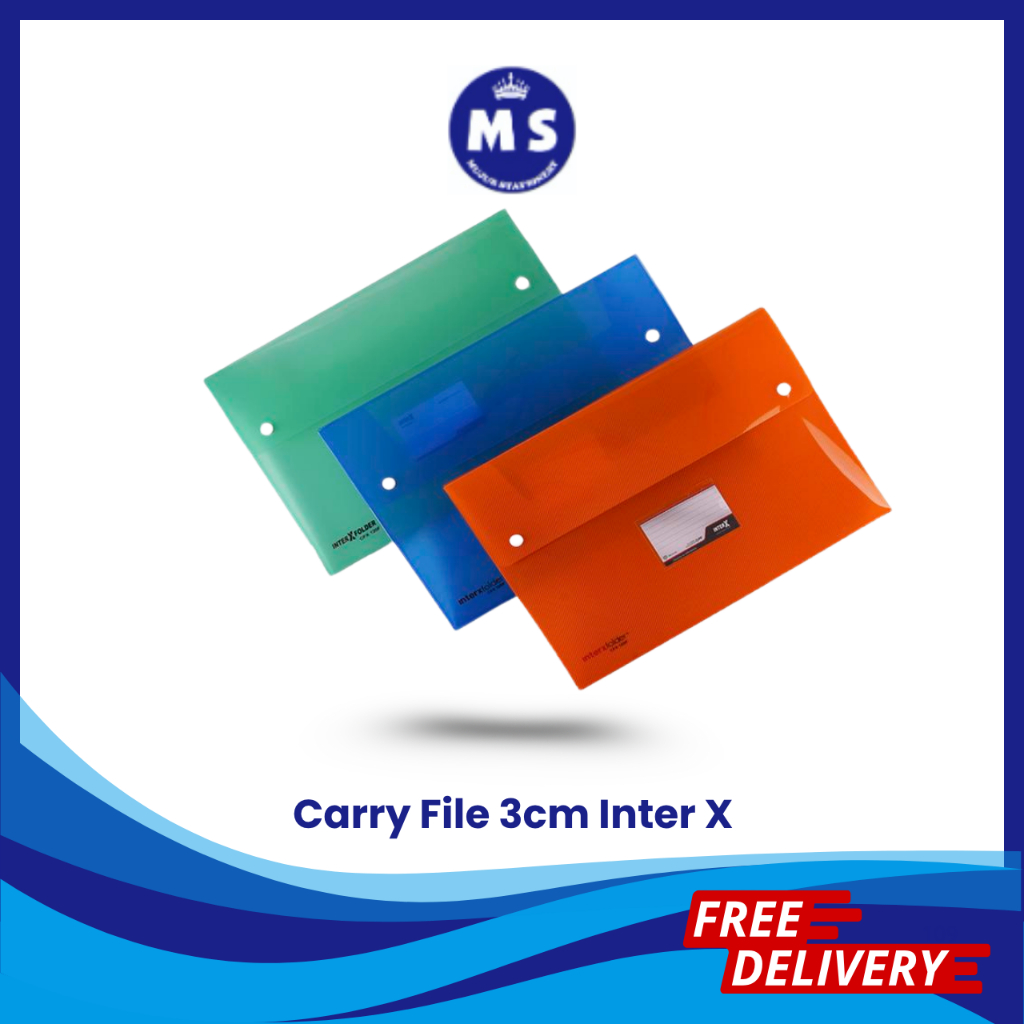 

INTERX CARRY FILE 3 CM + NAME CARD CFX130F