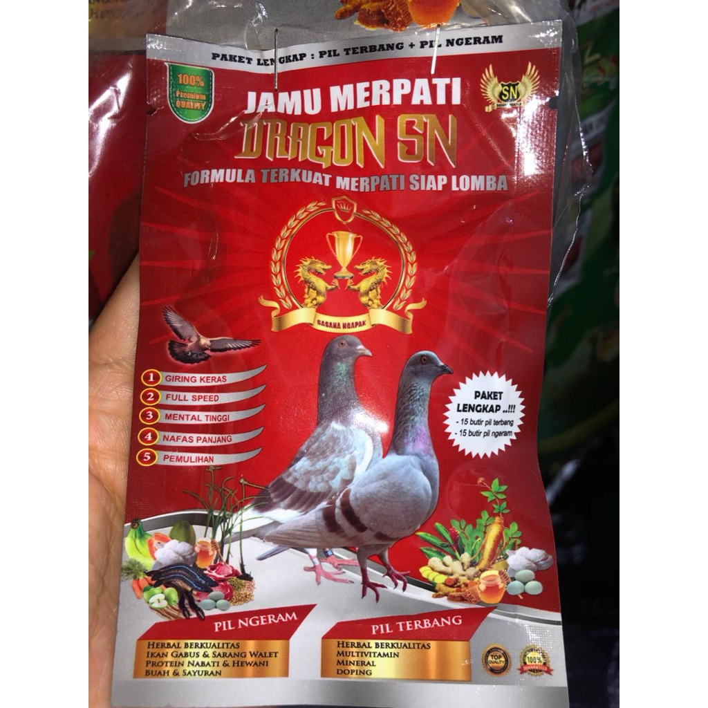 JAMU MERPATI DRAGON SN