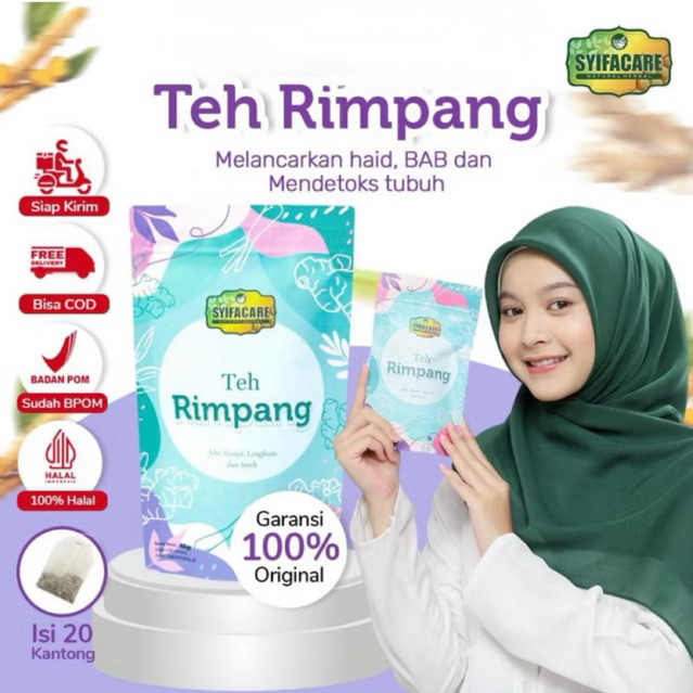 

TEH RIMPANG SYIFACARE MINUMAN INSTAN REMPAH TEH HERBAL ALAMI TEH DIET DETOX PELANGSING HERBAL MENJAGA DAYA TAHAN TUBUH DAN BISA UNTUK MELANCARKAN HAID TERBUAT DARI JAHE KUNYIT LENGKUAS DAN SEREH PALING MURAH ORIGINAL 100%