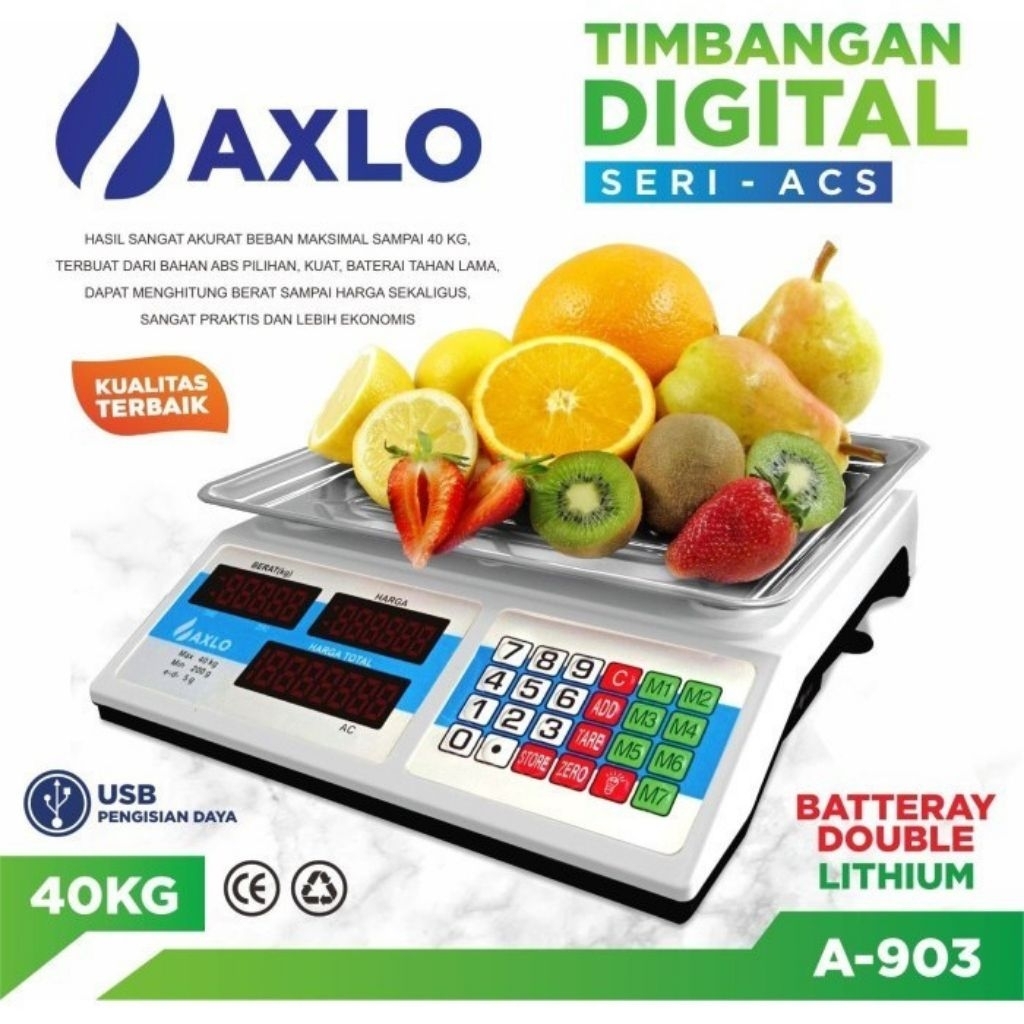 Timbangan Digital Buah / Timbangan Digital Laundry / Timbangan Digital Serbaguna