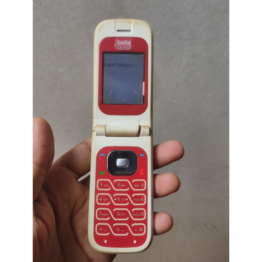 hp jadul Nokia 2505 flip kondisi hidup