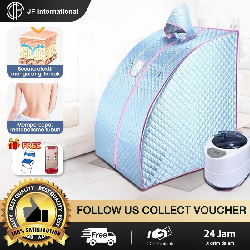 kotak sauna / Portable Steam Sauna Alat Pelangsing Tubuh / Alat Spa /Alat Mandi Uap
