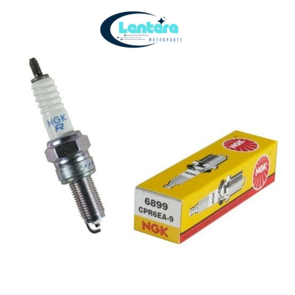 Busi CPR6EA9 NGK BEAT SCOPPY BEAT KARBU Spacy Vario Karisma Supra X 125 & Jupiter Busi Original