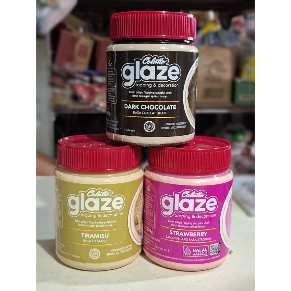 

Glaze colatta 250 gram/GLAZE COLATTA 3 VARIAN RASA 250GRAM