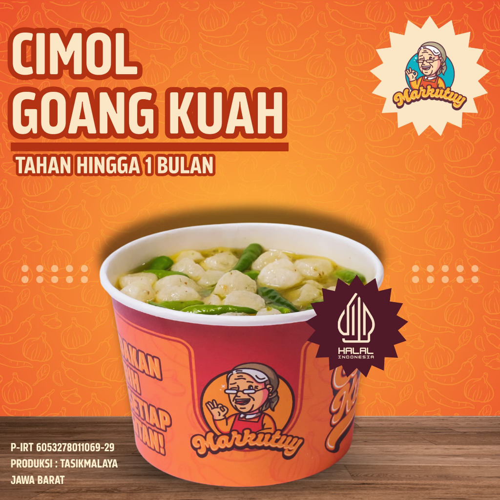 

Cimol Markutuy Gurih dan Pedas Rasa Sambal Goang Kuah Ala Mima Khas Sunda