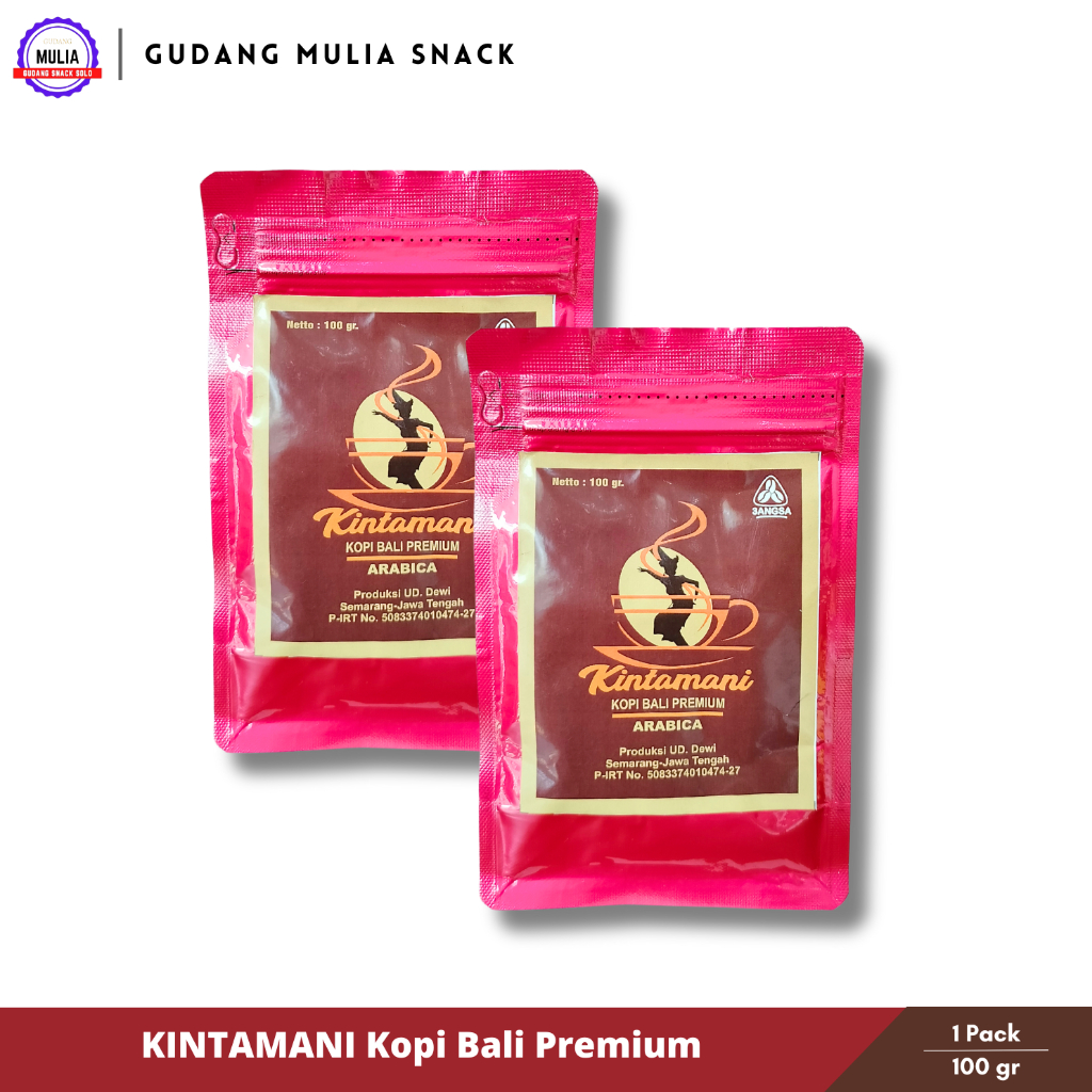 

KINTAMANI Kopi Bali Premium 100 Gram | Arabica Coffee