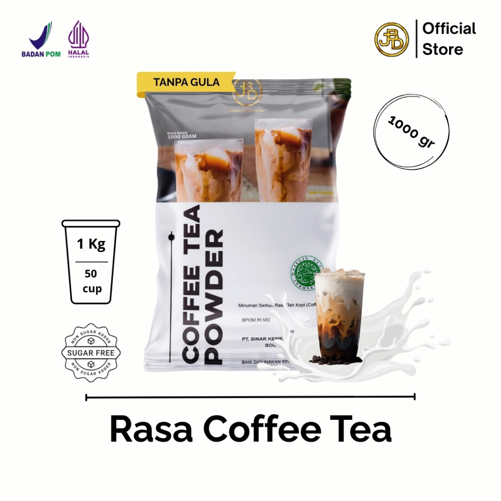 

Bubuk Minuman Premium COFFEE TEA -Jakarta Bubble Drink | BPOM&HALAL