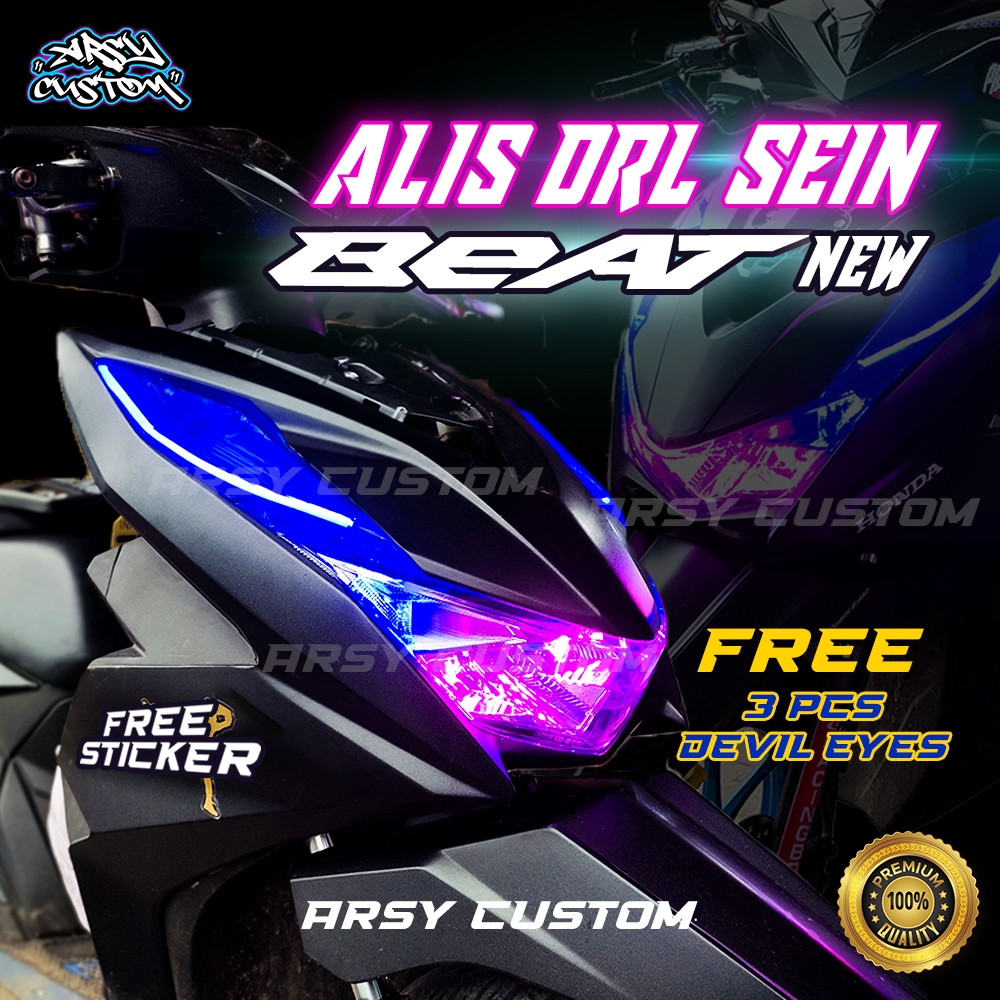 LAMPU ALIS DRL LED HONDA BEAT STREET 2020 2021 2022