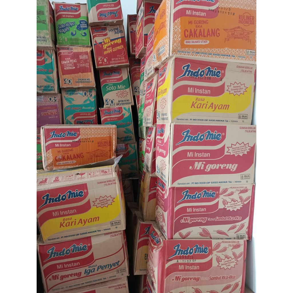 

INDOMIE 1 DUS ISI 40 PCS - MI GORENG ALL VARIAN