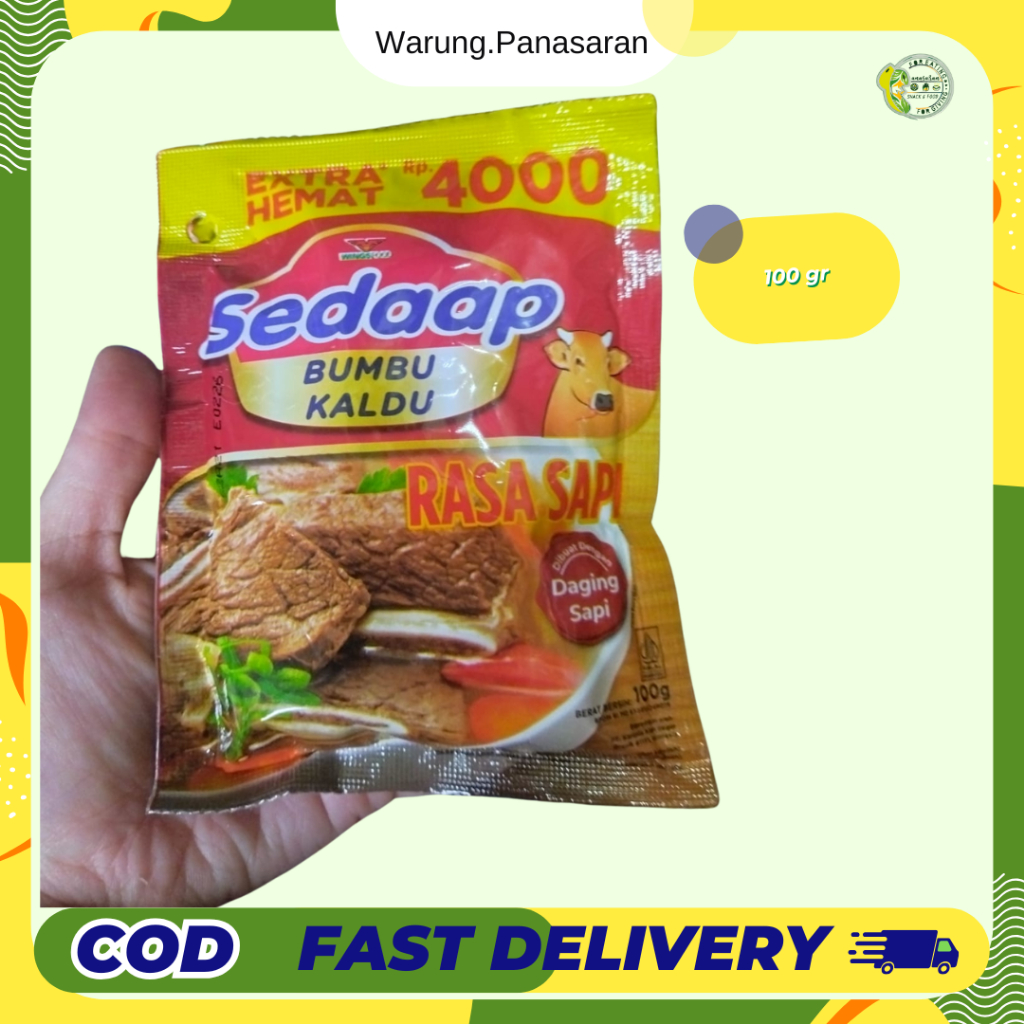 

Sedap Bumbu Kaldu Sapi 100 gr