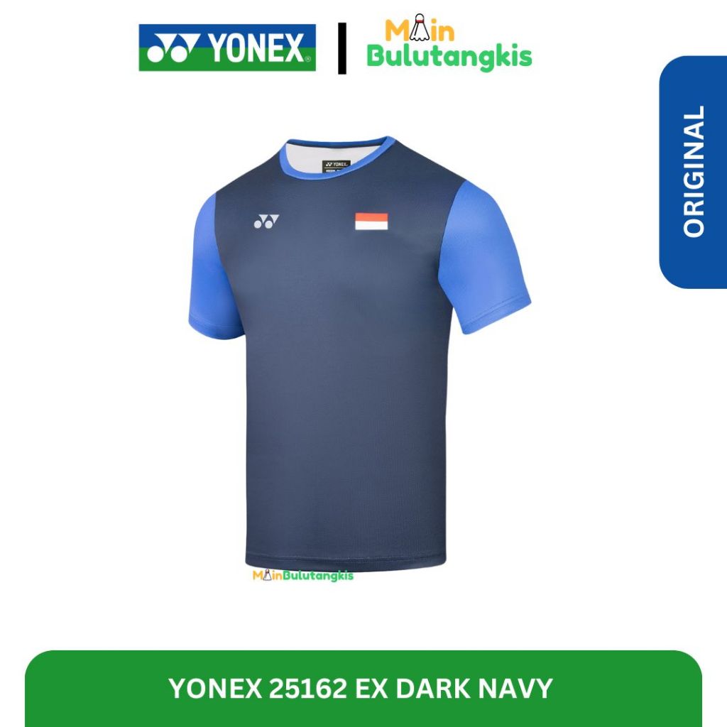 Kaos Jersey Badminton Yonex YOB 25162 EX Dark Navy Original