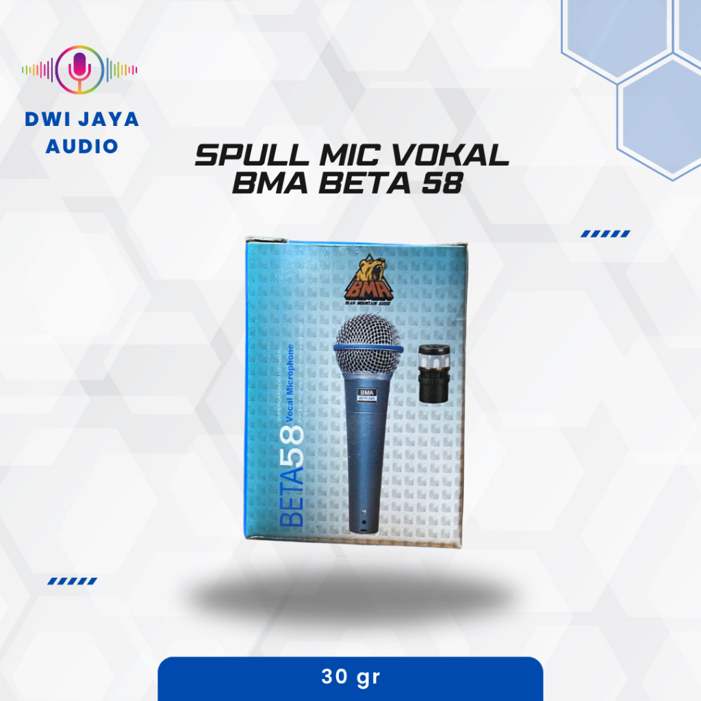 BMA Spull Mic Vokal Beta 58 | Pul Mic