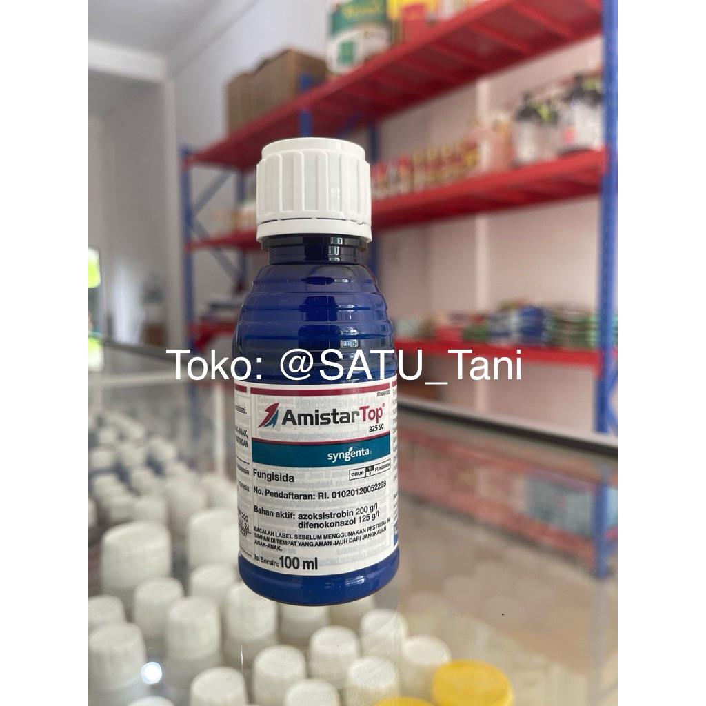 Fungisida Amistar Top kemasan 100ml untuk Tanaman Durian , Anggur , Dll