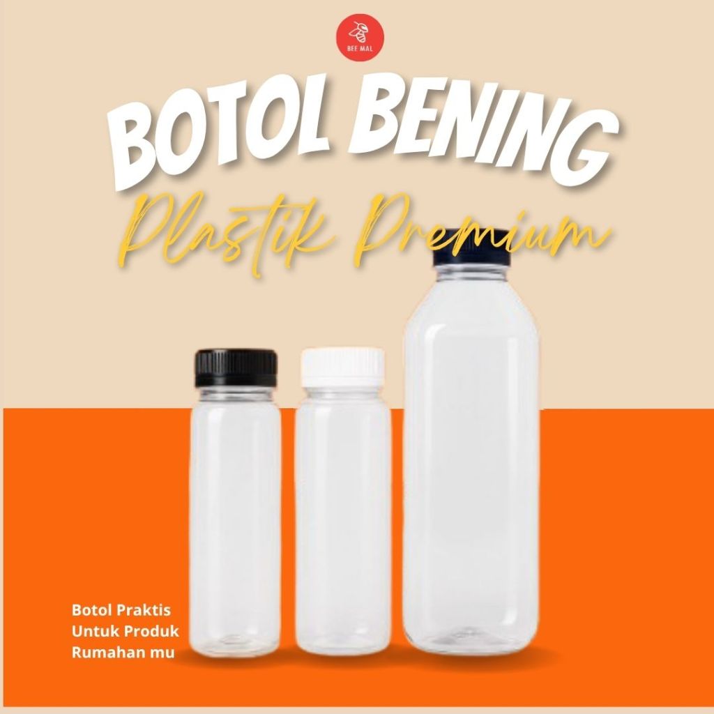 Botol Plastik Kale 23gr Plastik Super Tebal Botol Kopi Juice Madu Food Grade Pet