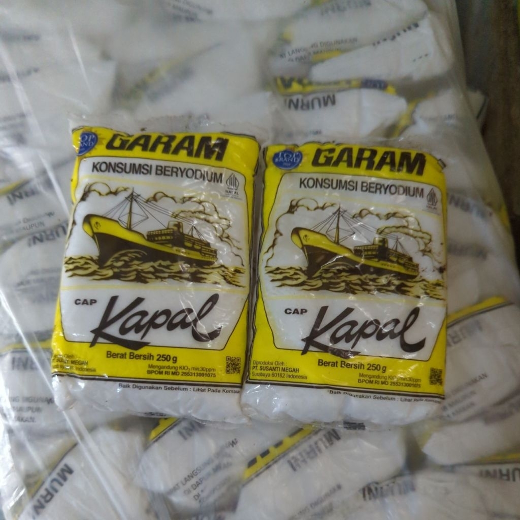 

Garam cap kapal 250g