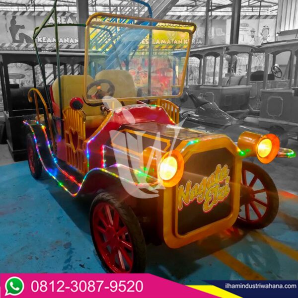 Odong odong BECAK ROYAL MINI LENGKAP MESIN