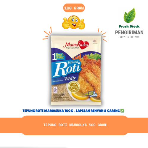 

TEPUNG ROTI MAMASUKA 100 GRAM | FreshStock