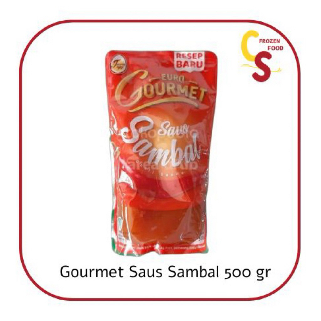 

Gourmet Saus Sambal 500 gram