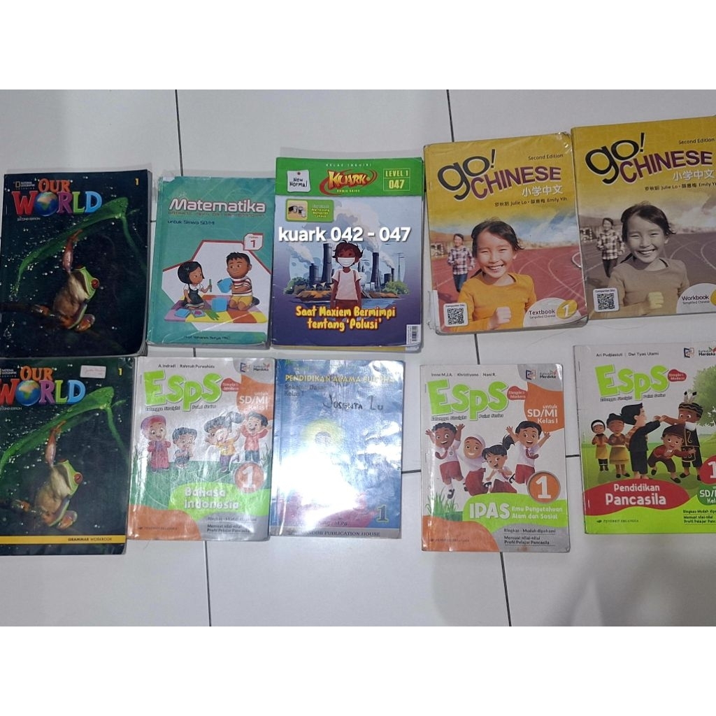 buku paket kelas 1 SD
