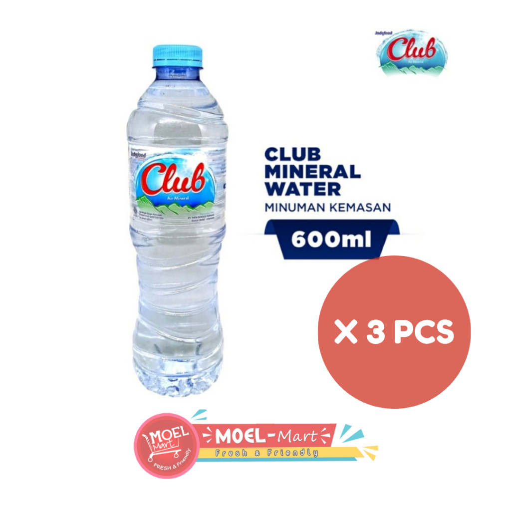 

CLUB AIR MINERAL 600ML X 3 BTL
