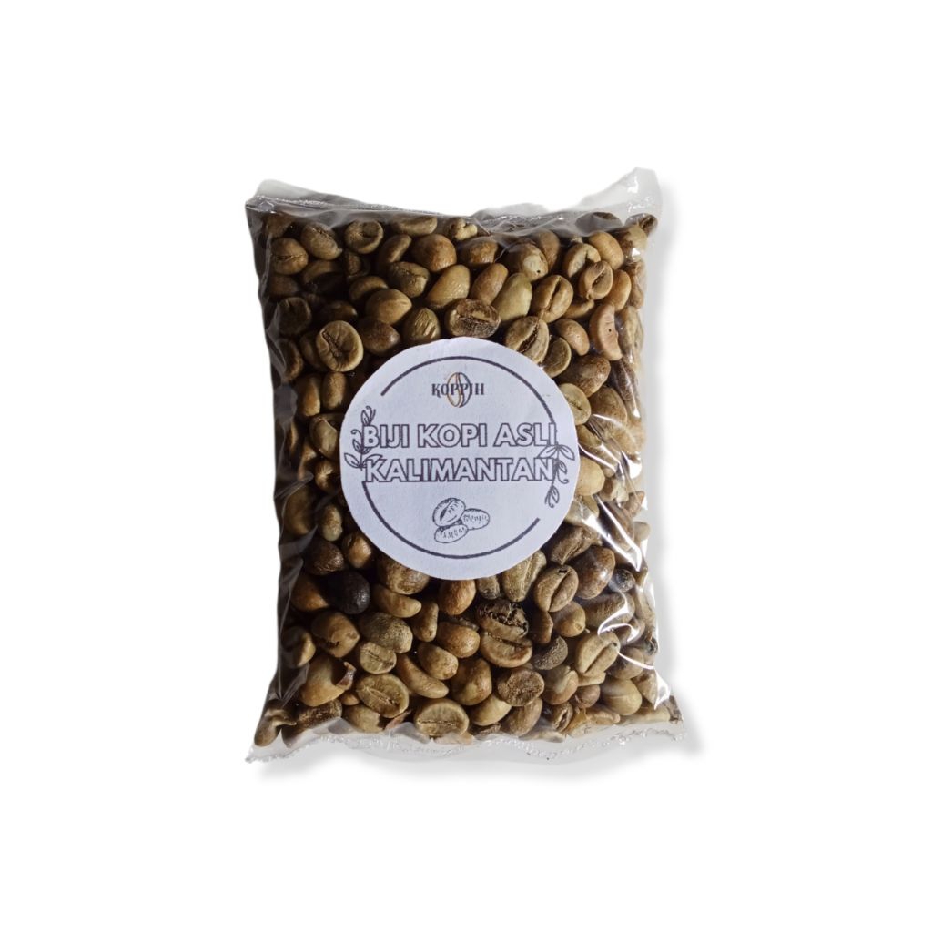 

biji kopi mentah robusta 100g, dari Kalimantan