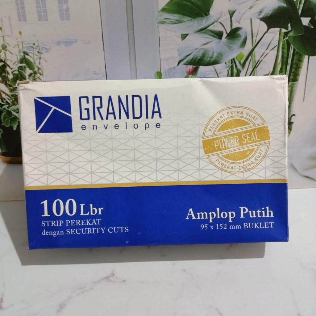 

Amplop Putih GRANDIA Isi 100 Lembar