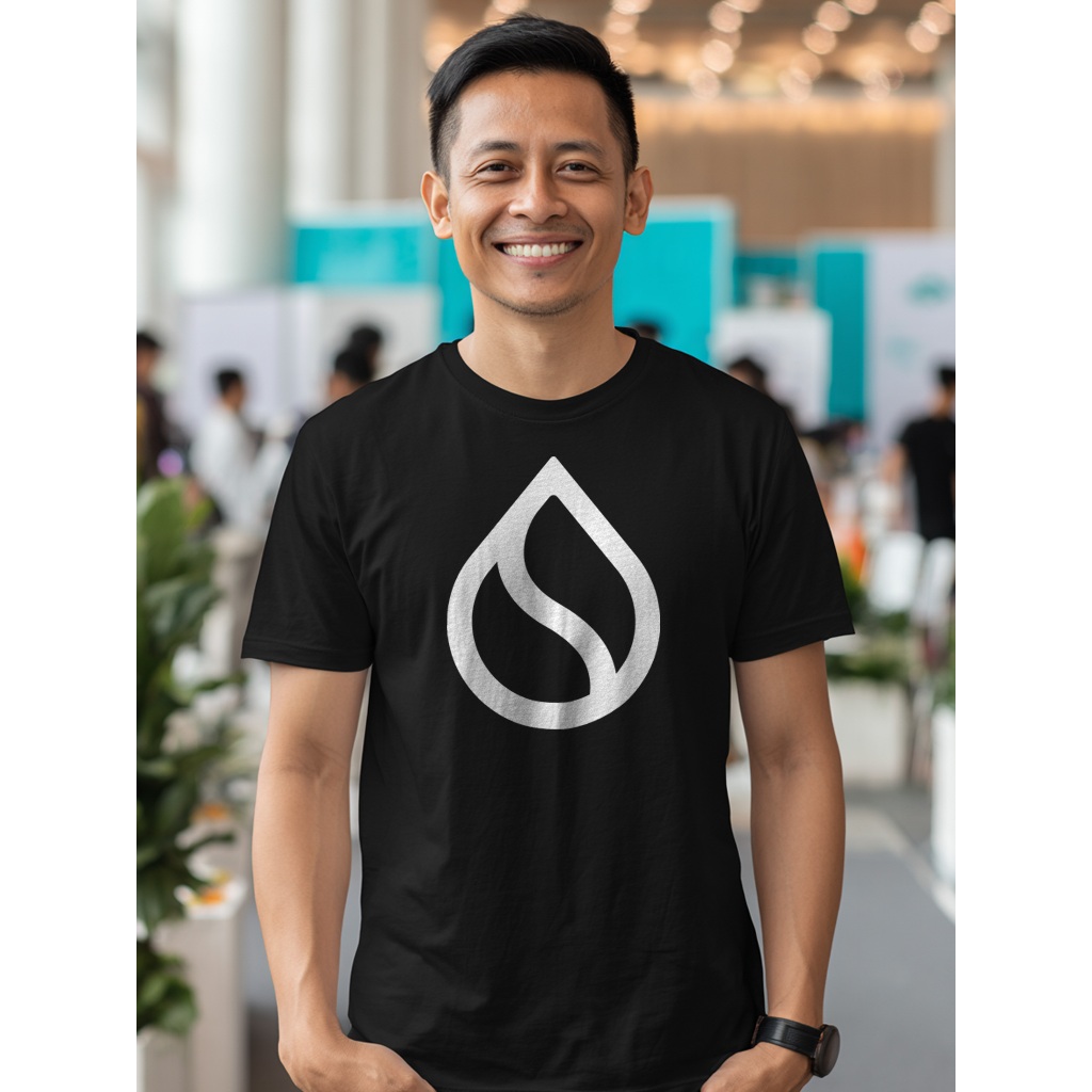 T-shirt Kaos Crypto "Sui" - Kaos Blockchain Sui / Kaos Crypto Web3 / Kaos Cryptocurrency Pria Wanita