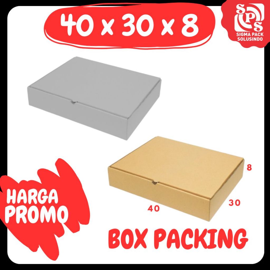 

Box Packing 40x30x8 LD Dus Kemasan ROBIN Packing Karton Kotak Topi Souvenir Kardus Hampers MUKENA