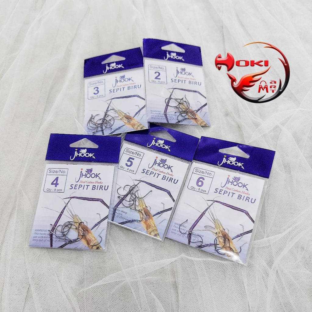 Mata kail udang Jhook sepit biru