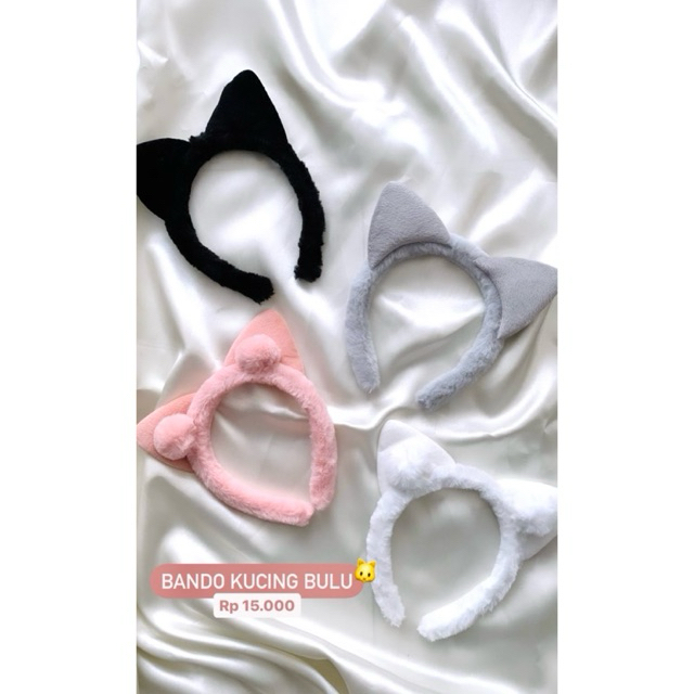 bando kucing.bando skinncare bando lucu bando anak anak bando aesthetich bando lucu dan gemoy bando 