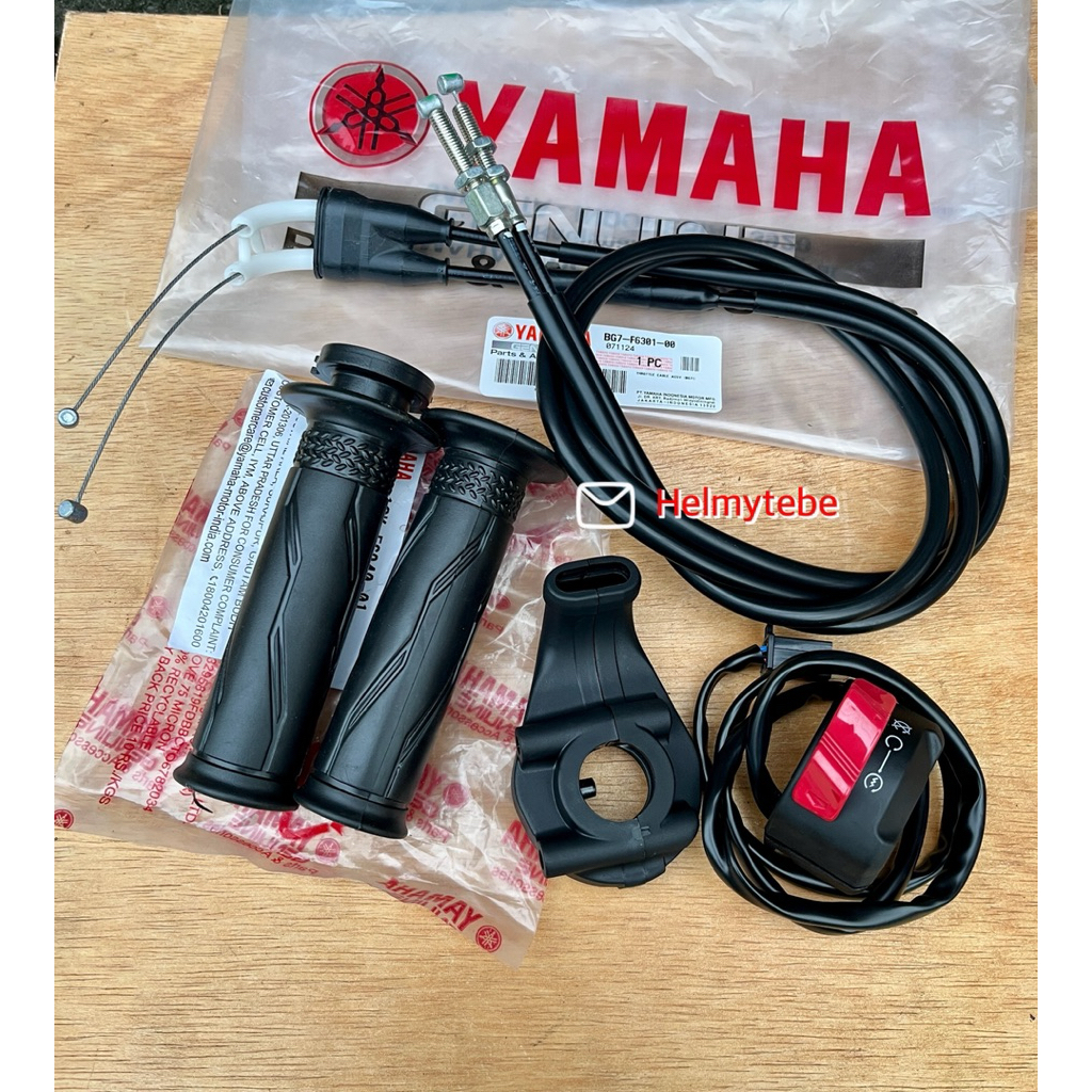 Holder Xabre Original Yamaha / gas spontan kontan xabre original set