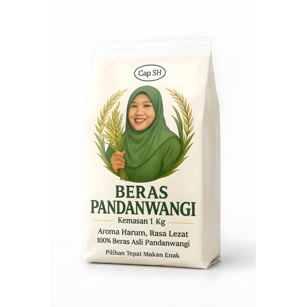 

BERAS PANDANWANGI / PANDAN WANGI SH - PUTIH & PULEN