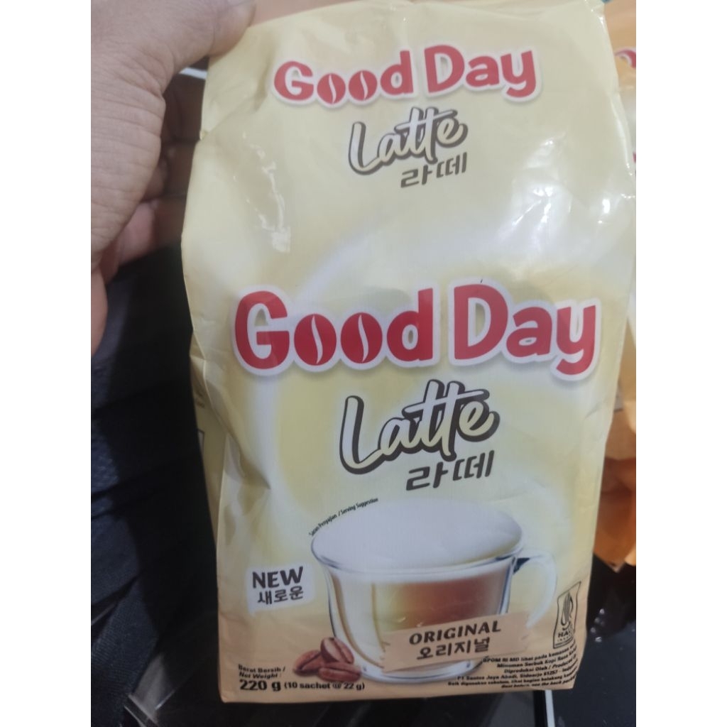 

good day latte 10 s