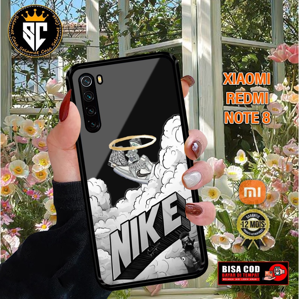 CASE XIAOMI/REDMI NOTE 8 MOTIF NIKE READY UNTUK SEMUA TYPE HANDPHONE,SOFTCASE & HARDCASE 2D GLOSY