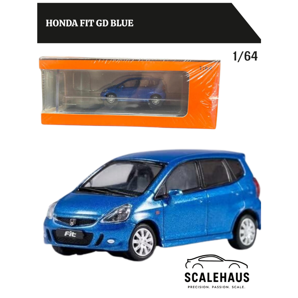 GCD 1/64 Honda FIT GD Blue