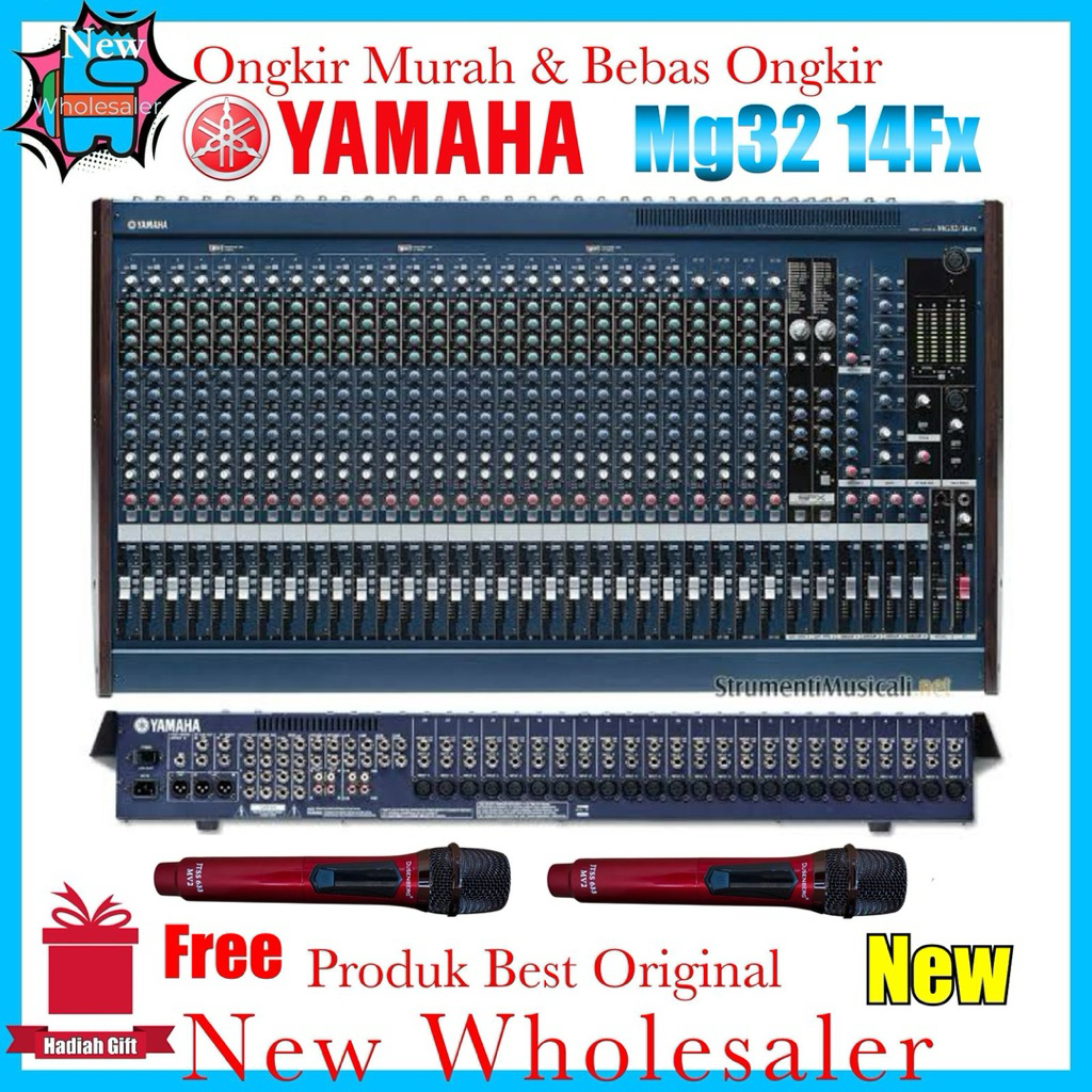 Mixer Audio Yamaha Mg32 14Fx new Professional original impor Mixing