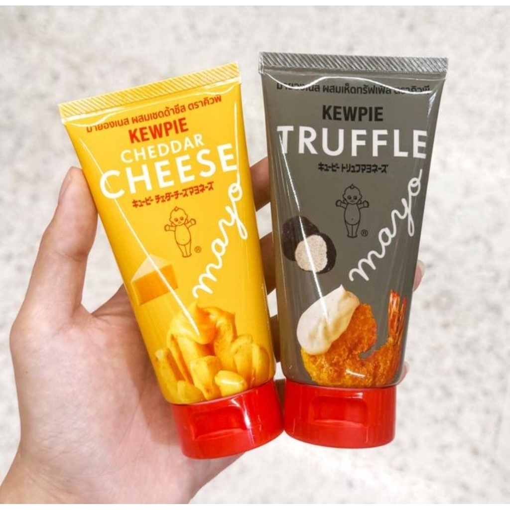 

Kewpie cheddar cheese mayo truffle 90ml