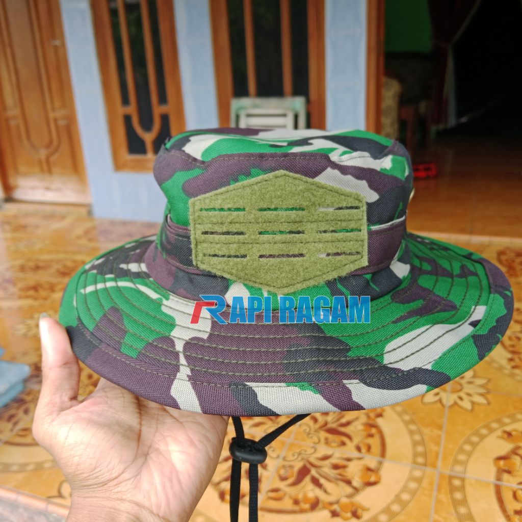 Topi rimba TNI premium original