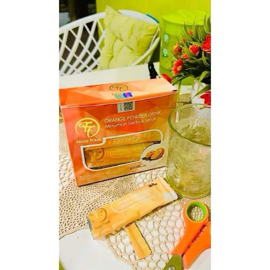 

ORANGE POWDER DRINK FENNY FRANS FF