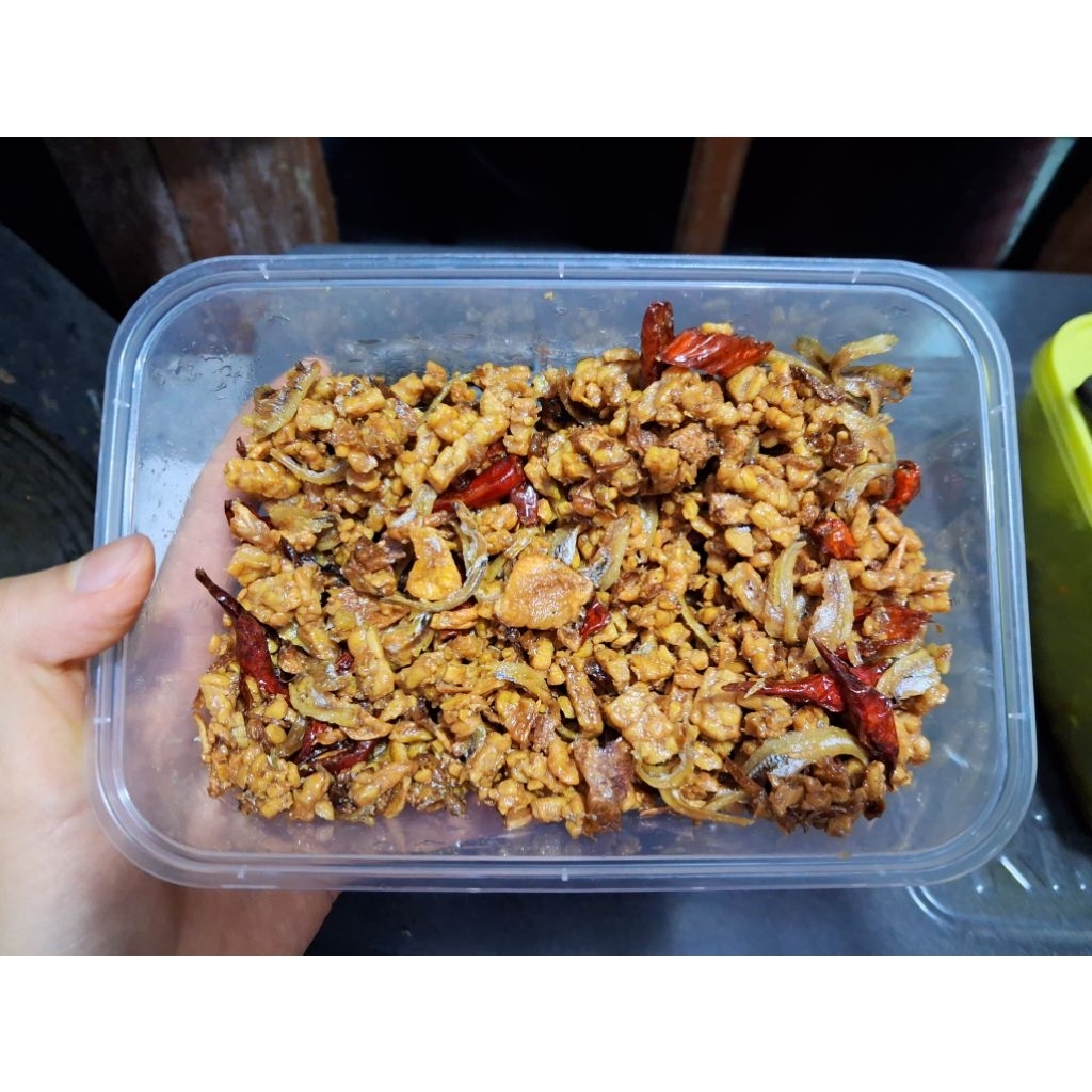 

[750 GR FULL!!] TEMPE OREK MIX TERI JENGKI KERING (PAKAI GULA MERAH, NO GULA PASIR, NO MSG || REALFOOD NO UPF).