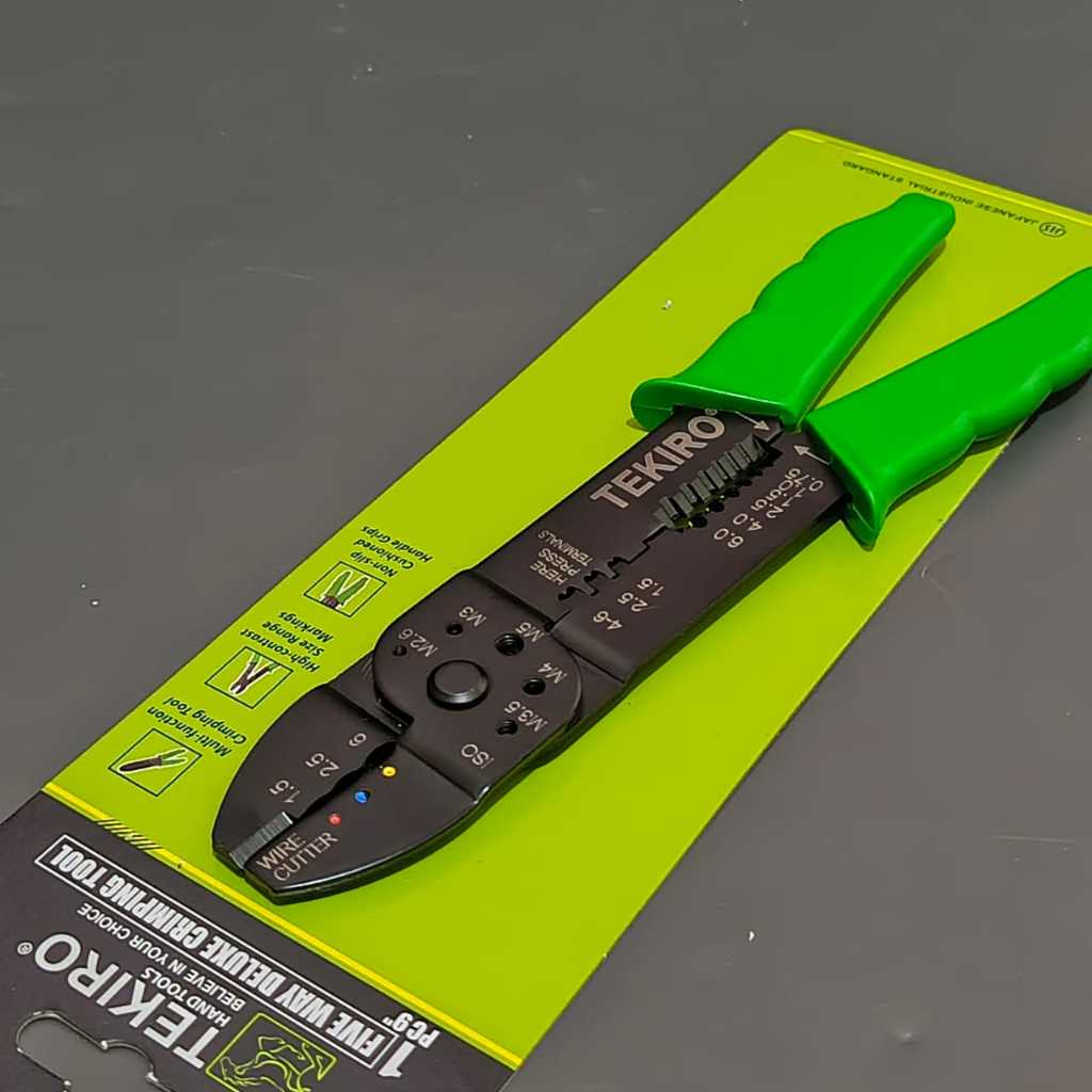 Tang crimping skun kabel tekiro 9 inch / Tang kupas kabel