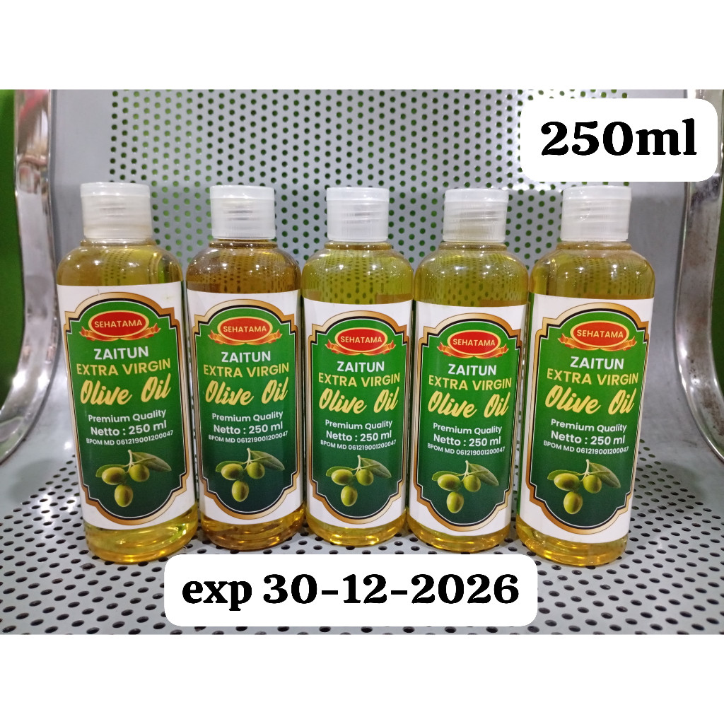 

minyak zaitun extra virgin olive oil premium 250 ml sehatama