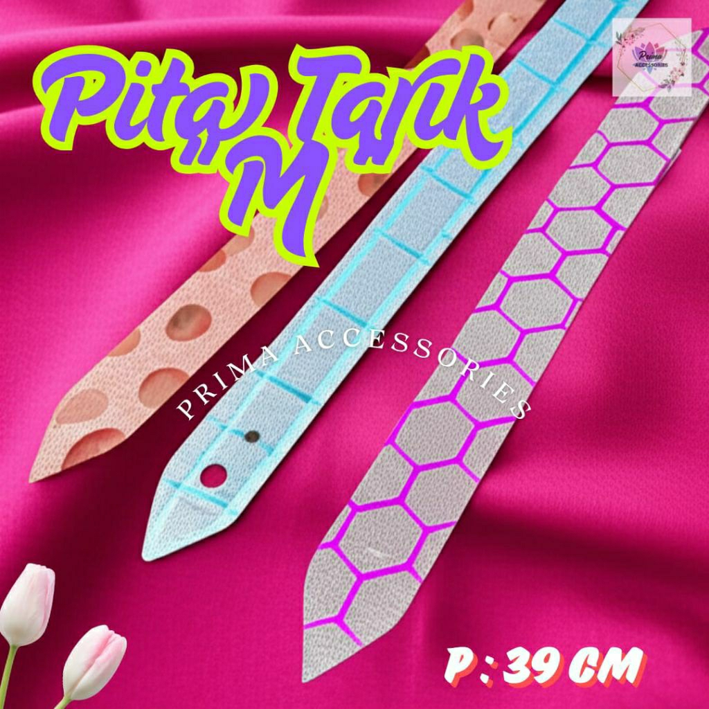 

Pita Tarik "M " | Pita Kado | 39 cm | G