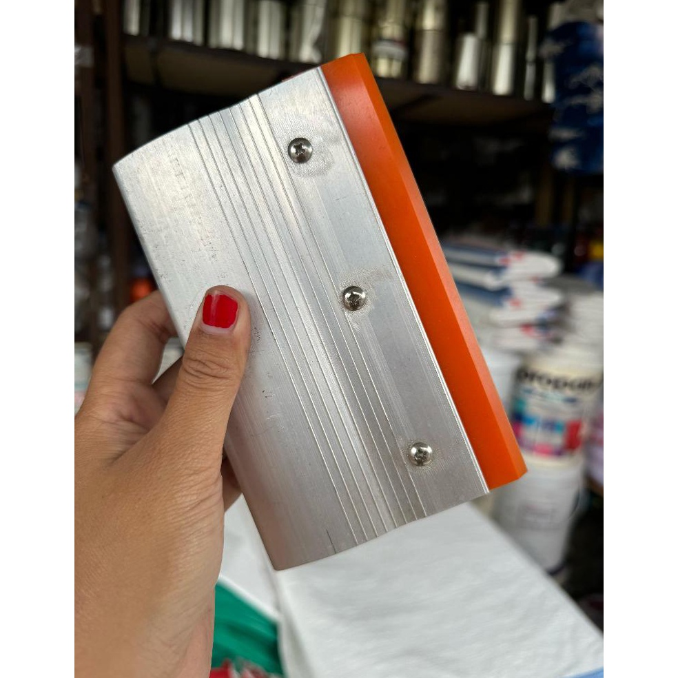 

KODE Q54J Rakel Solven karet uk 5mm Gagang Almunium lubang kecil