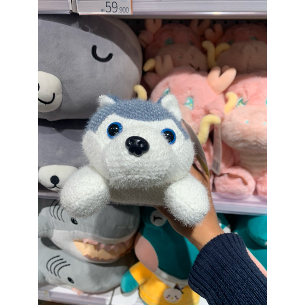 Boneka Husky / Boneka Husky Ohsome / Boneka Aihao Husky 33cm