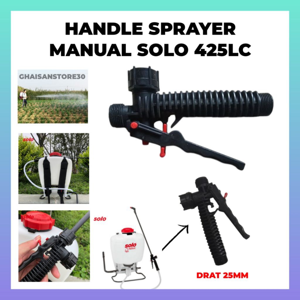 Kran Pencet Untuk Knapsack Hand Sprayer SOLO 425-LC