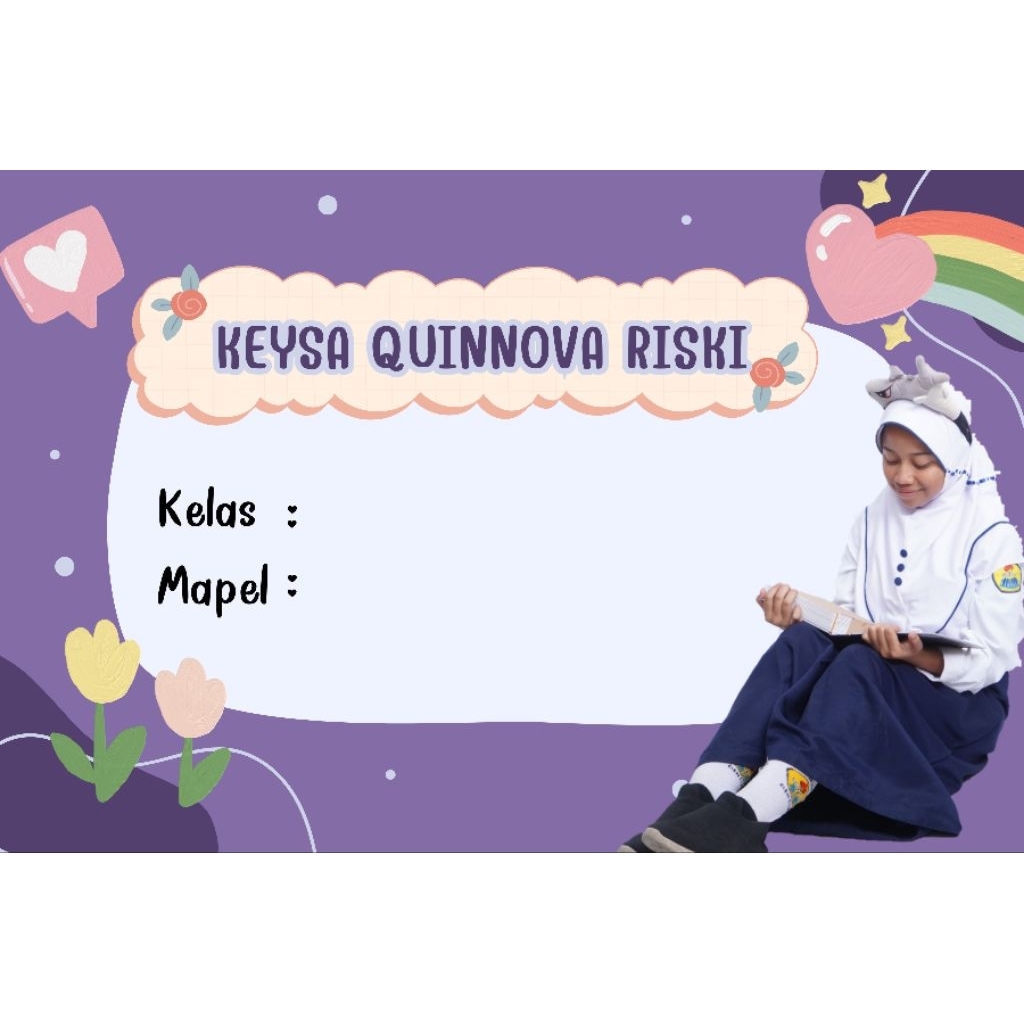 

Stiker mapel tema cowok / stiker pelajaran custom