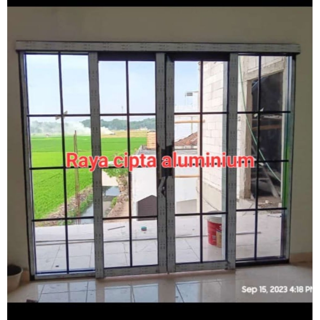 Pintu aluminium sleding