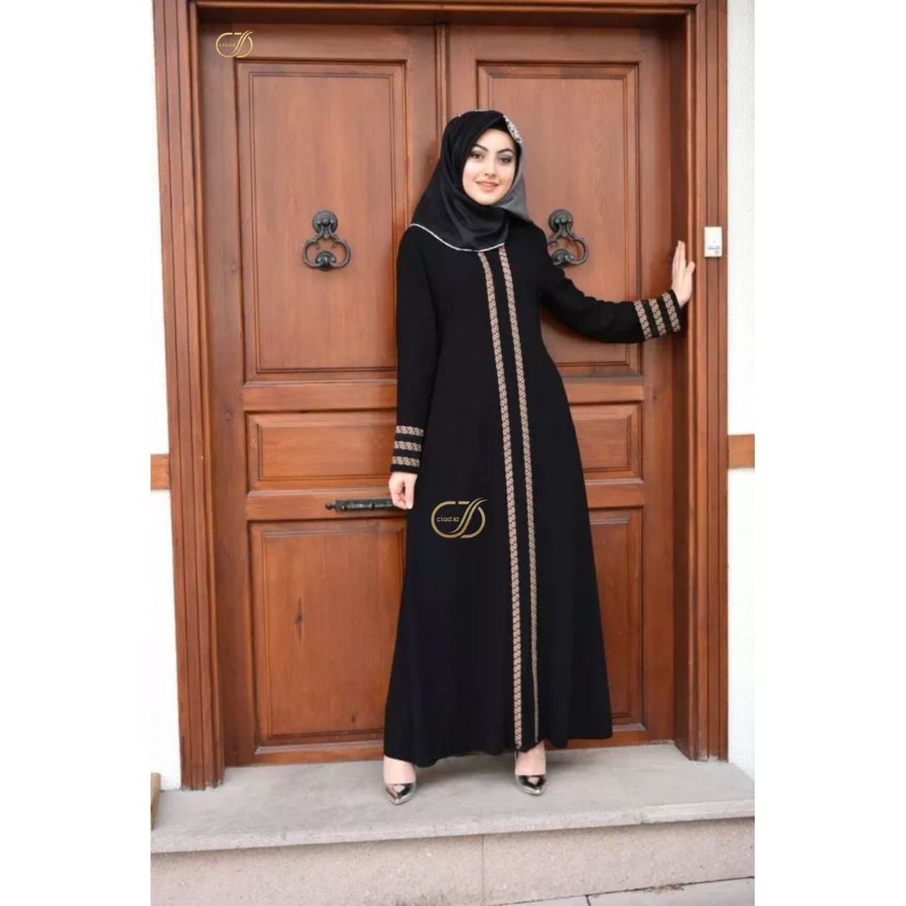 PREMIUM ABAYA MAROCAIN GAMIS MUSLIM DRESS TURKI
