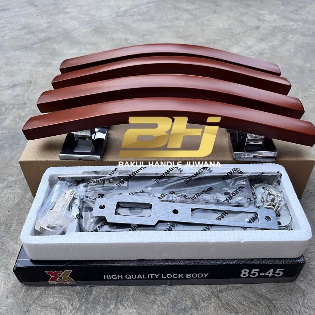 Handle Pintu Rumah Model Sabit 33cm || Handle Pintu Kupu Tarung